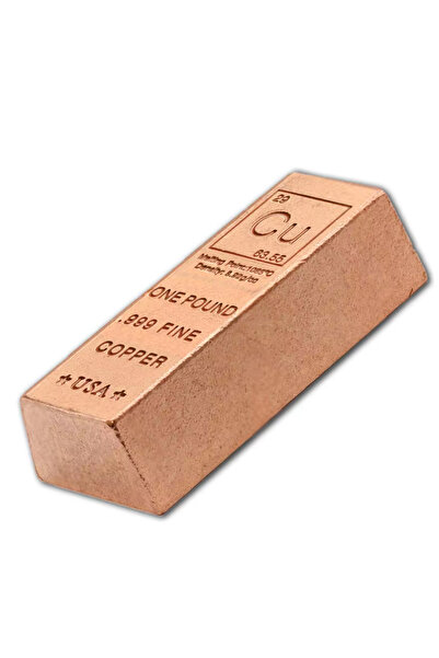 Positive Innovation 1 KG - %99.9 Saf Külçe Bakır