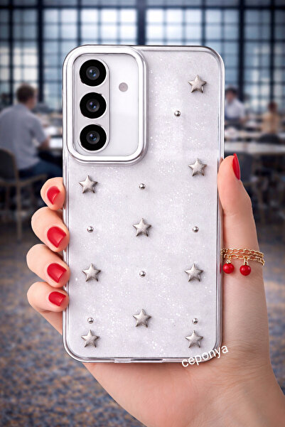 Ceponya غطاء لهاتف جالاكسي A26 بتصميم الوسادة الهوائية وغطاء شفاف لامع