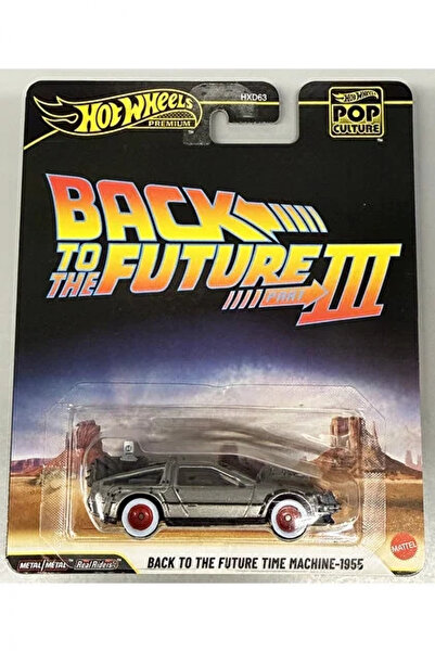 HOT WHEELS Back To The Future Time Machine - 1955 - Pop Culture - PREMIUM - (...