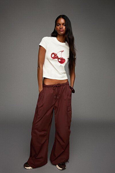 Bershka Parachute cargo trousers