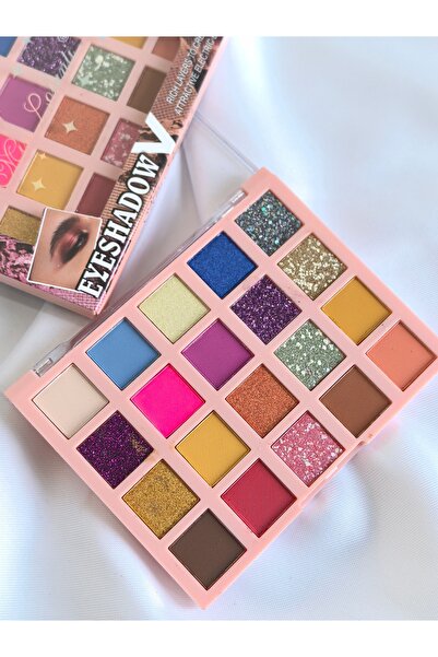 Lesvip's Mat ve simli renkli göz farı paleti