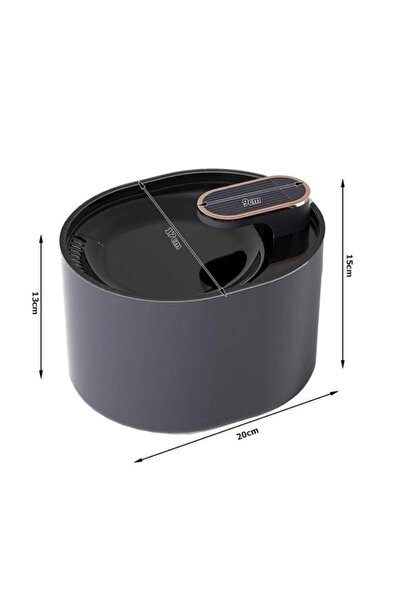 NO BRAND Fântână automată de apă pentru animale de companie, 3L