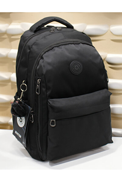 Bevitton Rucsac școlar unisex ghiozdan din material rezistent la apă 2500 negru