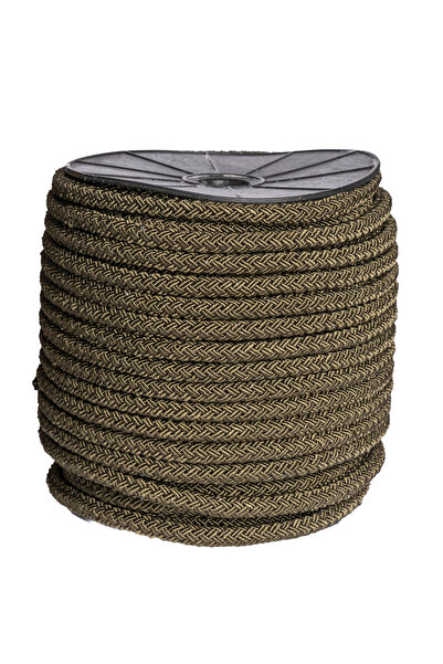 MEFAKS TEKSTİL 10 mm Örgü İpi Halat İpi – Bambu Kordon İp (1 Metre), Supla Ru...