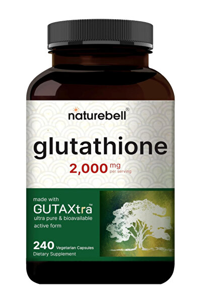 Naturebell Glutathione Supplement 2,000mg Per Serving, 240 Veggie Capsules 98...