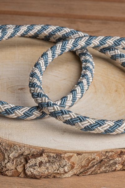 MEFAKS TEKSTİL 10 mm Braided Cord Rope Cord – Bamboo Cord Rope (1 Meter), Supla Runner & Curtain Accessory Making
