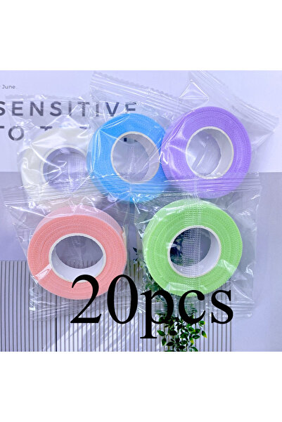 Choice 20 قطعة، 5/10/50 قطعة من شريط الرموش ذي المسام الدقيقة، لوازم تمديد ال...