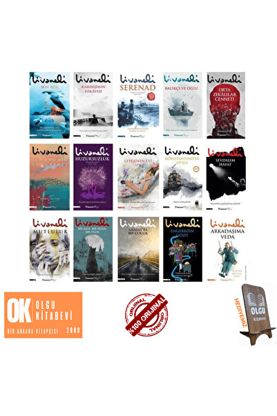 İnkılap Kitabevi Zülfü Livaneli 15 kitap /TELEFON TUTUCU HEDİYE - Serenad - K...