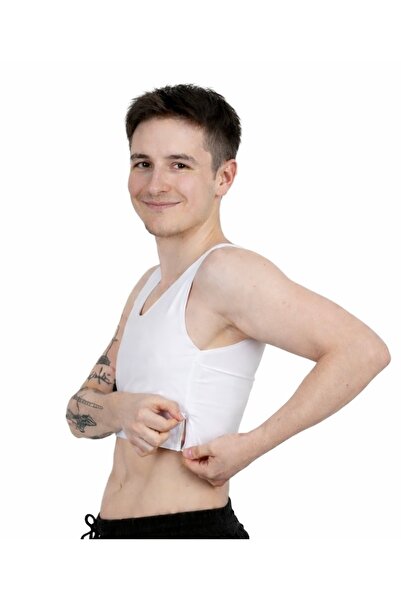 Trnsdshop Binder Binder Göğüs Korsesi Jinekomasti Korsesi Göğüs Düzleştirici ...