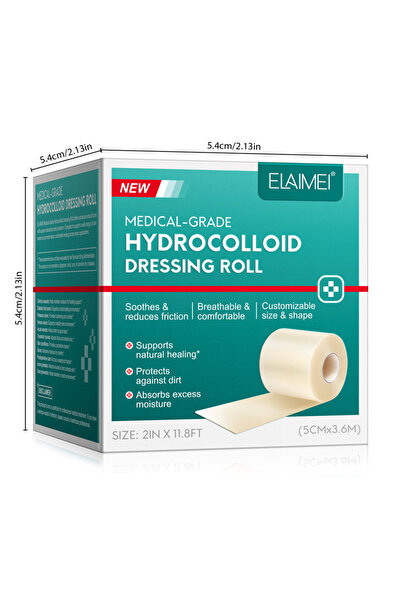 Choice 5cmX360cm 1 Roll Hydrocolloid Band Aid Dressings For Effective Wound C...