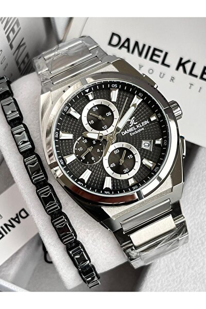 Exclusive 2 Year Warranty Gift Men Wrist Watch Steel Band 3 Atm Waterproof-BRACELET GIFT