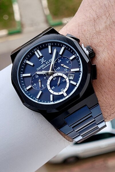 Daniel Klein Case Black Cord Navy Blue Color Internal Indicators Active Gift ...