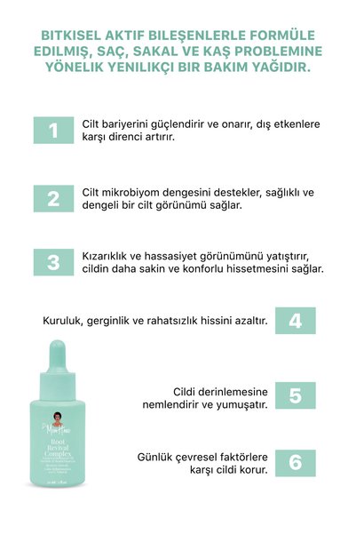 Dr. Mom Hand Root Revival Complex - Herbal Support Oil for Shedding Hair, Beard and Eyebrow