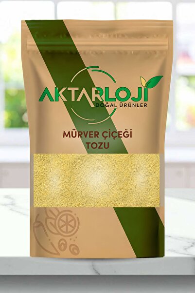 aktarloji 50 Gr Mürver Çiçeği Tozu / Yeni Öğütülmüş - Katkısız & Doğal