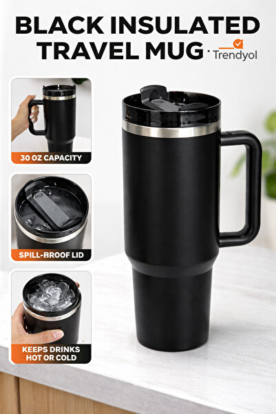 OEM Cana Termos din Otel Inoxidabil, 1200 ml, Izolatie Termica cu Pereti Dubl...