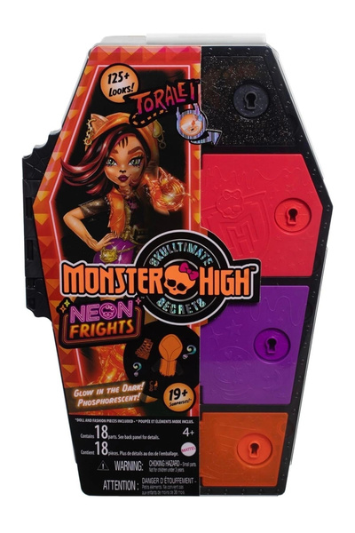 MONSTER HIGH Gizemli Arkadaşlar Seri 3 Toralei