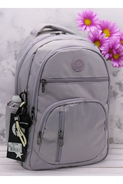 Bevitton 1700 Αδιάβροχη σχολική τσάντα λεβάντας Unisex καθημερινή σχολική τσά...