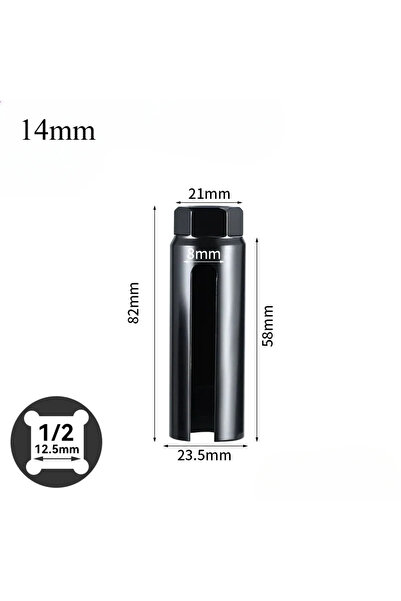 Choice 14mm-1pcs Narrow Mouth Oxygen Sensor Sleeve European-style 14-24mm 1/2...