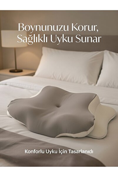 Simple. The Pillow Queen Servikal Visco Yastık Mega Boy Ortopedik Boyun Yastı...