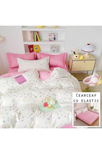 Patul Lenjerie Bubmac Finet, Pucioasa, Pat Dublu, 2 Persoane, Cearceaf Cu Ela...
