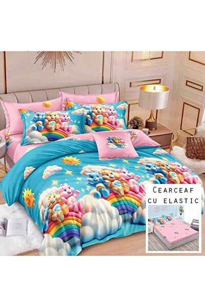 Patul Lenjerie Bubmac Finet, Pucioasa, Pat Dublu, 2 Persoane, Cearceaf Cu Ela...