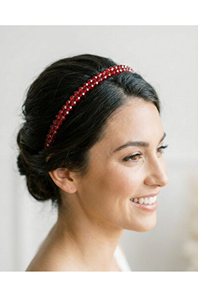 gelinmz Κομψό Μονό Κρυστάλλινο Στέμμα - Κατάλληλο για Γάμο και Αρραβώνα, με Π...