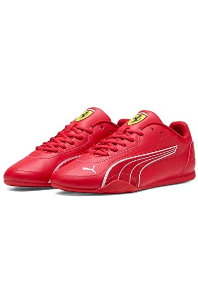 Puma Ferrari Catch 309196 Erkek Spor Sneaker Ayakkabı KIRMIZI