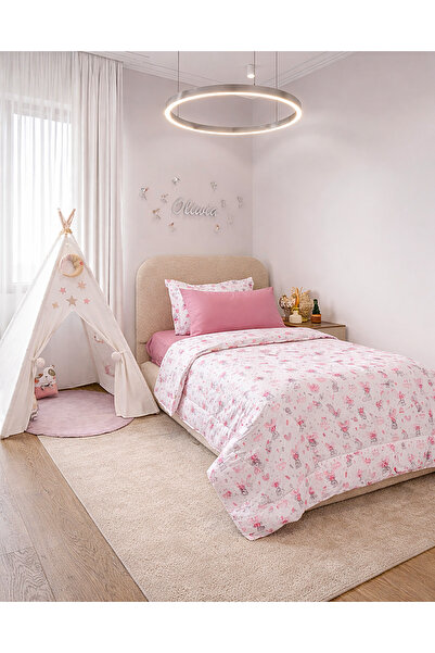 FoamZone لحاف أطفال تركي 6 قطع قطن 100%