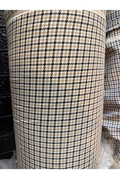 MODELİSA Poliviskon ekose kazayağı kumaş