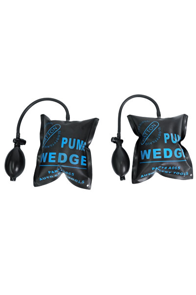 Choice قطعتان من أسافين مضخة الهواء، وسادة هوائية قابلة للنفخ لأبواب ونوافذ ا...