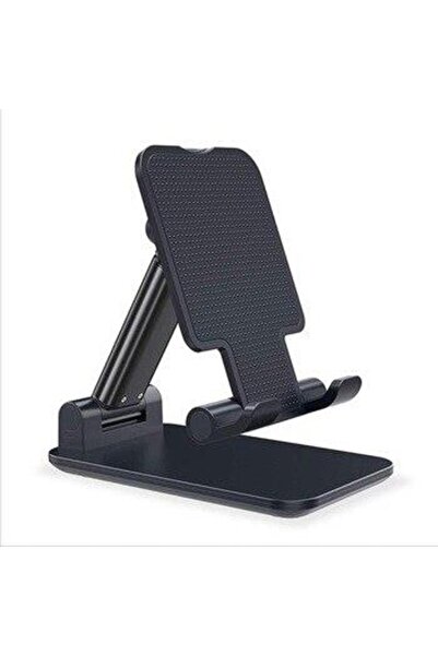 CMT Katlanabilir Masaüstü Telefon Tutucu Stand Siyah