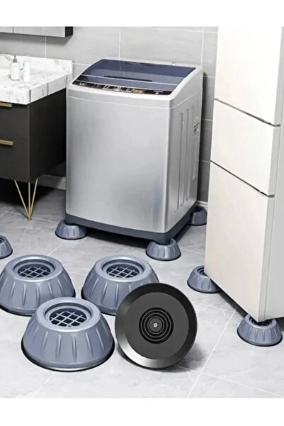 BULUT 4 adet Çamaşır makinesi sabitleyici titreşim önleyici ayak