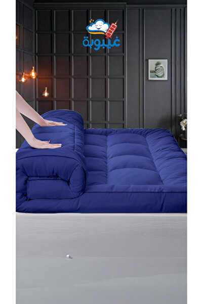 Ghaiboba لباد سرير فندقي فاخر ارتفاع 20 سم - متعدد المقاس - متعدد الألوان