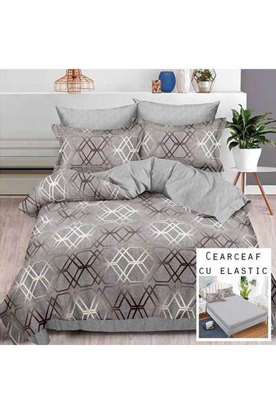 Patul Lenjerie Bubmac Finet, Pucioasa, Pat Dublu, 2 Persoane, Cearceaf Cu Ela...