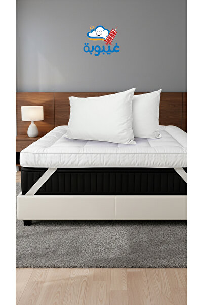 Ghaiboba لباد سرير فندقي فاخر ارتفاع 14 سم - متعدد المقاس - متعدد الألوان