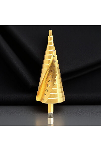 Choice مثقاب مركزي حلزوني ذو أخدود من الفولاذ عالي السرعة (HSS) مقاس 4-32 مم،...