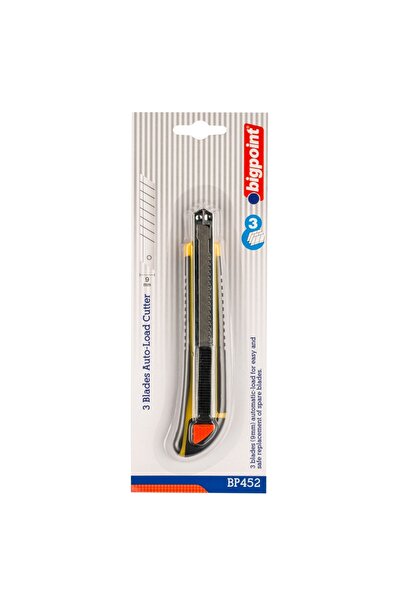 Bigpoint Maket Bıçağı Dar Soft 3 Yedekli x 12 Adet