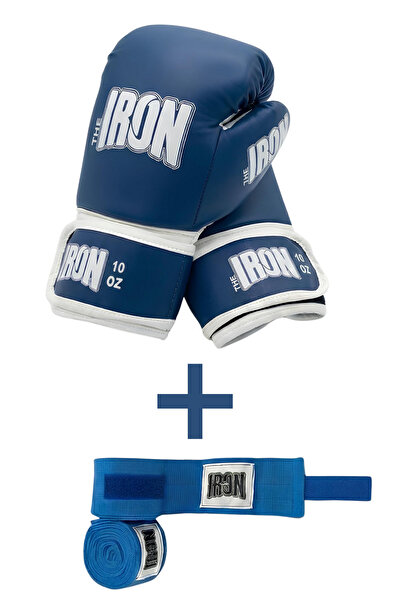 THE IRON THEIRON boks/kickboks/muaythai eldiveni ve BANDAJ