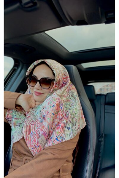 LA BOUTIQUE Yeni Sezon Twill İpek Eşarp 2528-02