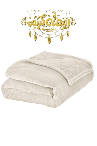 Master Home Textile بطانية مخملية خفيفة الوزن، 350 جرامًا للمتر المربع، مقاس ...