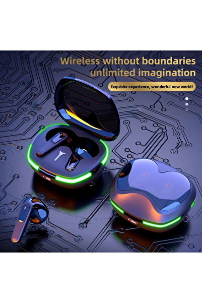 Choice سماعة رأس لاسلكية بلوتوث TWS سوداء اللون مزودة بميكروفون، سماعات أذن س...