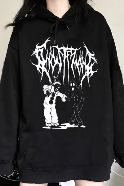 Freak Tshirt Черна качулка с качулка с качулка с качулка с качулка с качулка ...