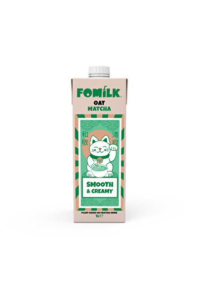 Fomilk Yulaf Matcha Latte 1lt