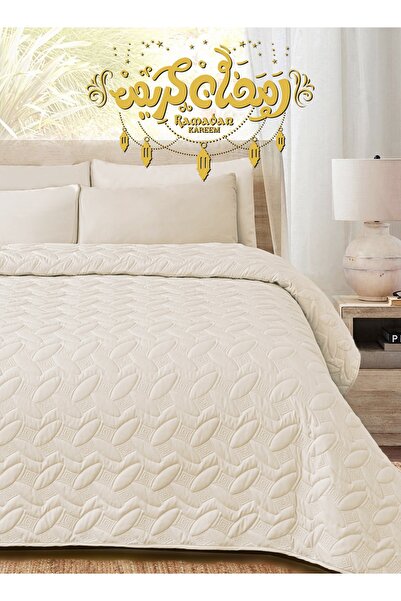 Master Home Textile Microfiber Bedspread Set Fits 120 x 200 cm Single Size Be...