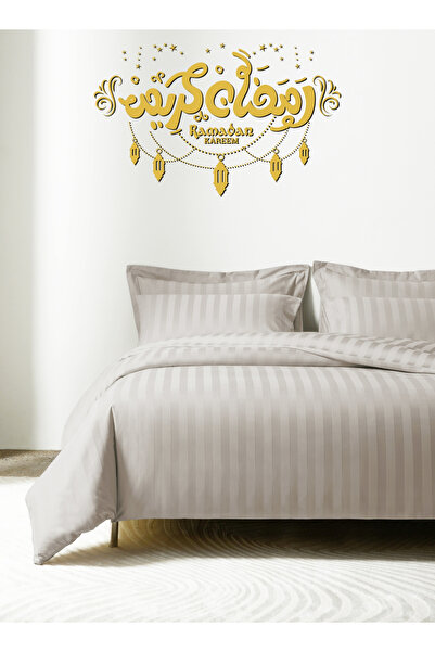 Master Home Textile Cotton Hotel Duvet Cover Set, King Size, 6 Pieces, Stripe...