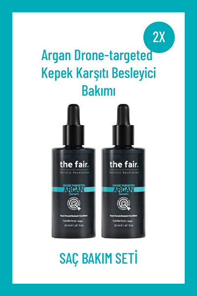 the fair. Argan Drone-targeted Kepek Karşıtı Besleyici 2'li Saç Bakım Saç Ser...