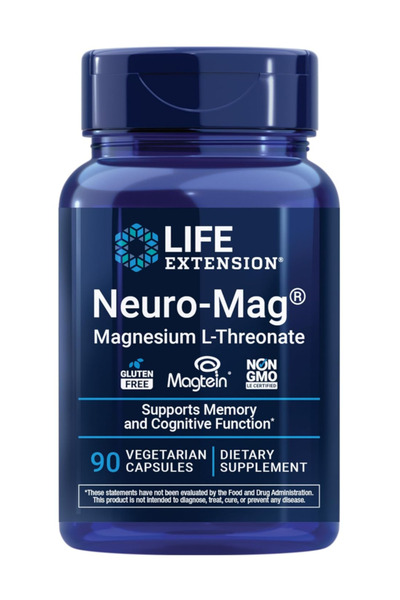 Life Extension Neuro-Mag Magnesium L-Threonate, Memory Health, Quick Thinking...