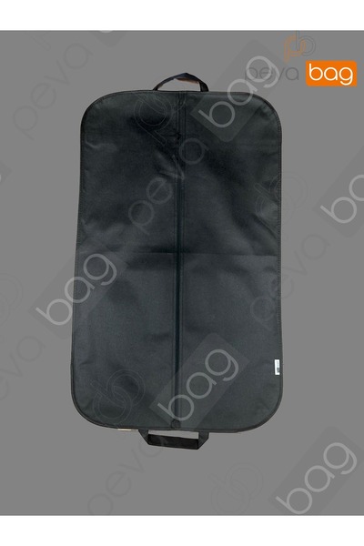 Pevabag غطاء بدلة بمقبض غامبو 5 قطع 62x102 سم أسود 80 جرام