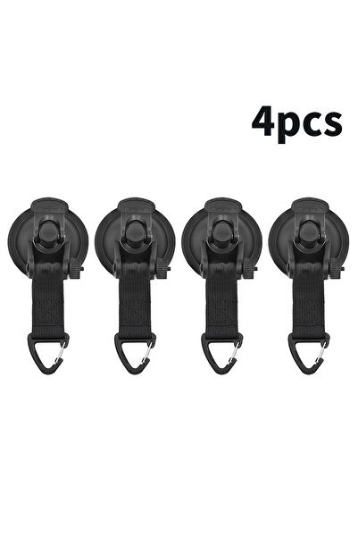 Choice مشبك تثبيت جانبي لخيمة السيارة PC-4، مزود بكوب شفط، مناسب للتخييم في ا...