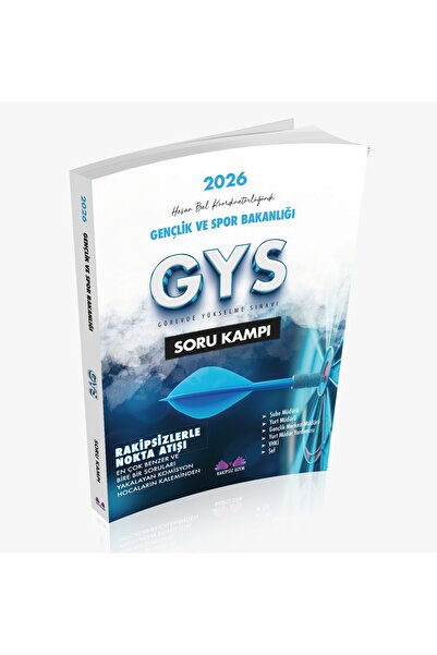 Rakipsiz UZEM GENÇLİK VE SPOR BAKANLIĞI GÖREVDE YÜKSELME NOKTA ATIŞI SORU KAM...